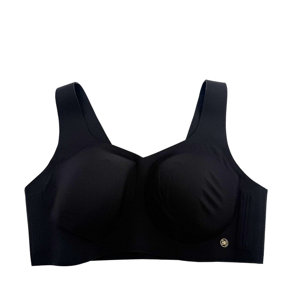 Honeylove Black Wireless Comfort Bra with Wide Straps